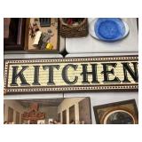 KITCHEN Sign