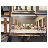 The Last Supper Picture & Cross