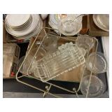 Clear glass dish Lott