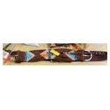 Hand woven girth