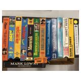14 vhs tapes