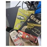 Firearm books, Rifle Sling & 12 ga Snap Caps