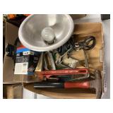Shop light & assorted Tools