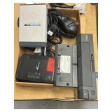 Electrical components, like routers telephones,