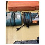 Two Makita chargers