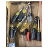 Net driver screwdrivers flathead in Phillips