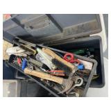 Plastic Tool Box w/Contents