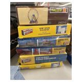 6 Model Train Buildings