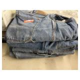 4 pair Denim Carpenterï¿½s Pants - 36 x 30