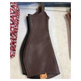 Brown Leather Half Chaps XXL never worn