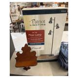 Patriot Lighting 64" Tall Floor Lamp & sm Wooden