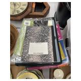 A composition notepad and organizers with