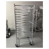 Aluminum rolling cart