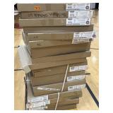 Approximately 35 floor buffer pads