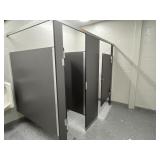 Boys gym, bathroom stalls