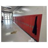 Lockers numbers, 168 through 197