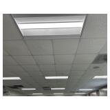 All ceiling lights rm 202
