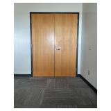 Office number seven closet door