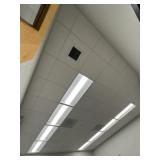 Office number eight ceiling tiles