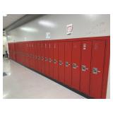 Locker number 301 through 329