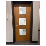 Nurses clinic door