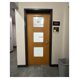 Assistant principal office door