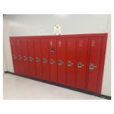 Lockers 225 through 235