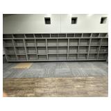 Innovation room, book shelving cubes