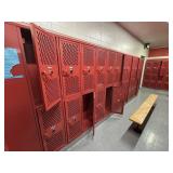 Lockers 11-34 boys locker room