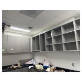 RM 104 side room cabinets