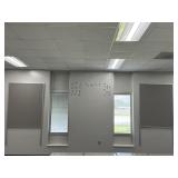 Two pin boards Room number 205