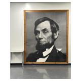 RM 203 large Abraham Lincoln framed picture