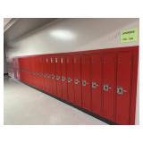 Lockers 478 through 509