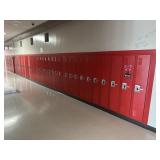 Lockers 540 through 581