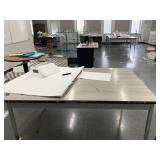 Art drying racks, 7 Art tables w/adjustable height