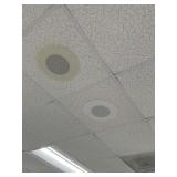 All the ceiling speakers in faculty dining room