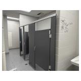 Boys 200 hallway bathroom stalls