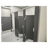 Boys 100ï¿½s hallway bathroom stalls