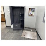 Cabinet is good and table broken