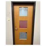 Office number three door