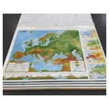 RM 202 pull down world map