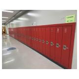 Lockers number 367 through 412