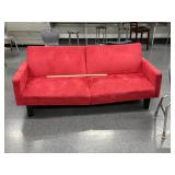 room number 100 red futon