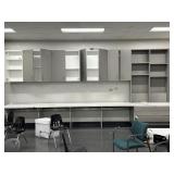 Room number 100 set of cabinets