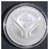 1 oz. t. .999 Fine Silver "Dune" Round