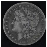 1884-S Morgan Silver Dollar