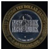.6 oz. t. .999 Fine Silver $10 Vegas Gaming Token