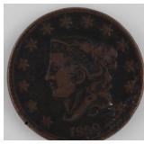 1830 Large Cent Coin