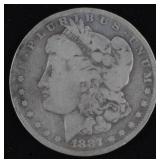 1887-O Morgan Silver Dollar