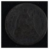 1853 Seated Liberty Half Dime